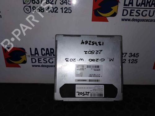Used Engine control unit (ECU) MERCEDES-BENZ C-CLASS (W203) C 180 (203.035) (129 hp) 16504188