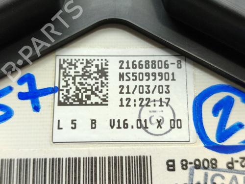 Instrument cluster PEUGEOT 307 (3A/C) 2.0 HDi 90 | BP17103121C47 