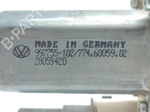 Left rear window motor VW GOLF VI (5K1) 1.6 TDI | BP17585390E23 