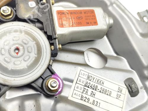 Front right window mechanism HYUNDAI SANTA FÉ I (SM) 2.0 CRDi | BP26596240C23 