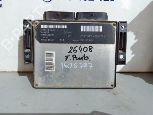 Used Engine control unit (ECU) FIAT PUNTO (188_) 1.9 JTD 80 (188.237, .257, .337, .357) (80 hp) 16506105