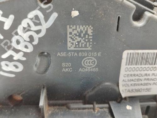 Rear left lock VW POLO VI (AW1, BZ1, AE1) 1.0 | BP16509892C100 