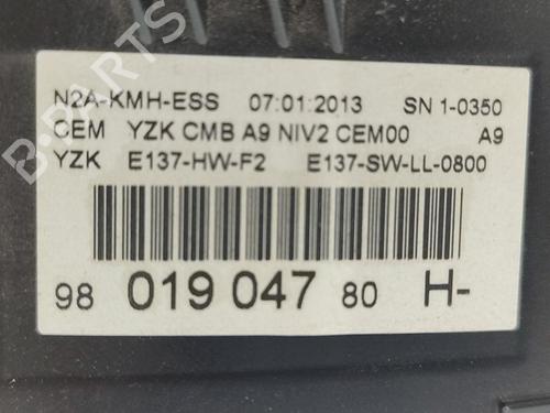 Instrument cluster PEUGEOT 208 I (CA_, CC_)  | BP26586621C47