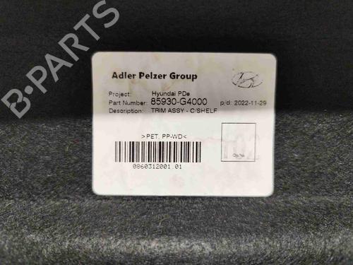 Rear parcel shelf HYUNDAI i30 (PDE, PD, PDEN) | BP40458699C85 - Image 2
