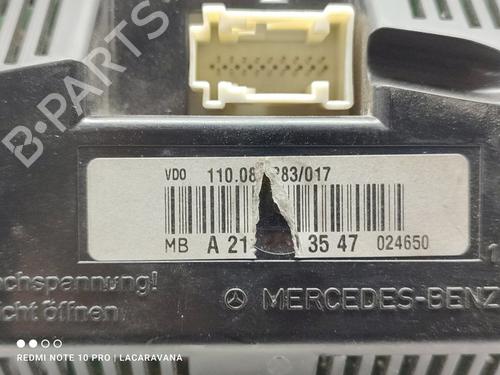 Instrument cluster MERCEDES-BENZ E-CLASS (W211) E 270 CDI (211.016) | BP22407145C47 