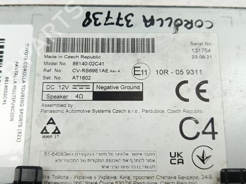 Display monitor TOYOTA COROLLA Estate (_E21_) | BP32235209C48