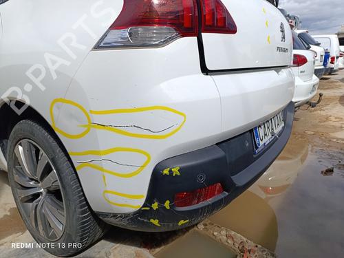 Rear bumper PEUGEOT 3008 I MPV (0U_) 1.6 HDi | BP24220215C8 