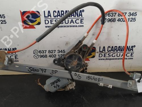 Used Front right window mechanism CITROËN SAXO (S0, S1) 1.5 D (57 hp) 16509294