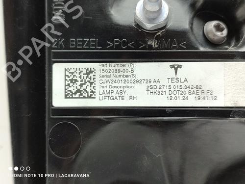 Right tailgate light TESLA MODEL Y (5YJY)  | BP29721177C80 
