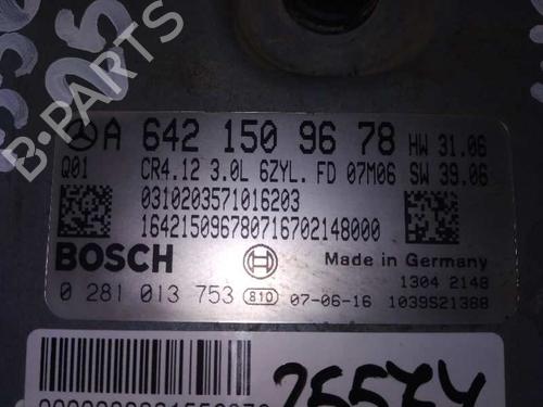 Engine control unit (ECU) MERCEDES-BENZ M-CLASS (W164) ML 280 CDI 4-matic (164.120) | BP16505755M57 