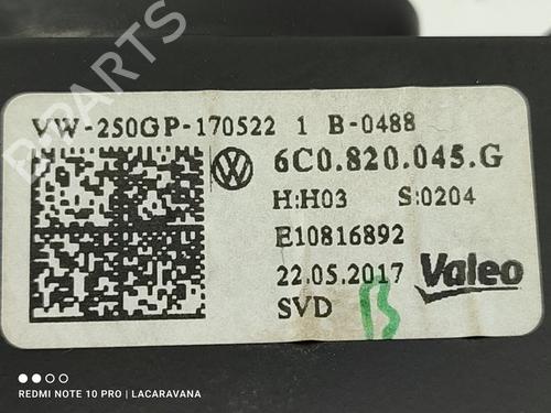 Climate control VW POLO V (6R1, 6C1) 1.4 TDI | BP16513183I5 