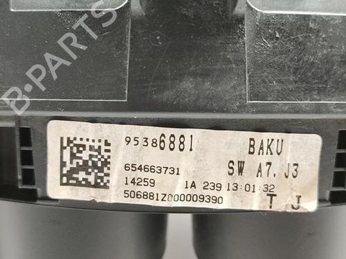 Instrument cluster OPEL MOKKA / MOKKA X (J13)  | BP24396468C47 