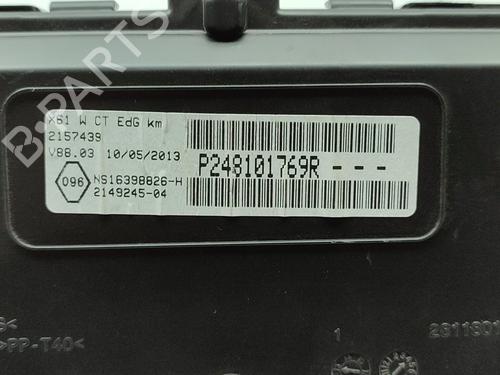 Instrument cluster RENAULT KANGOO / GRAND KANGOO II (KW0/1_) 1.5 dCi 70 (KW0V, KW0A) | BP21845665C47 