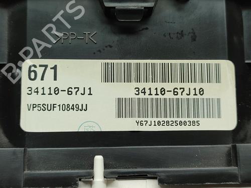 Instrument cluster SUZUKI GRAND VITARA II (JT, TE, TD) 1.9 DDiS All-wheel Drive (JT419, TD44, JB419WD, JB419XD,... | BP21845702C47 