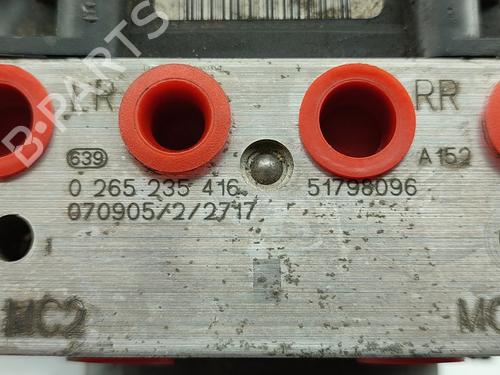 ABS pump FIAT BRAVO II (198_) 1.9 D Multijet (198AXB1A) | BP16515450M43 