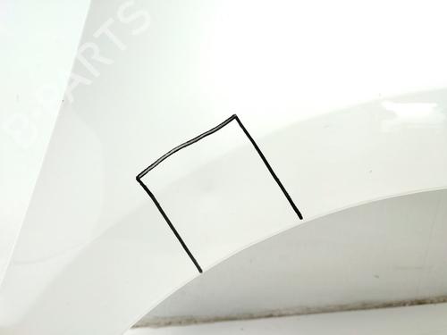 Right front fenders VW POLO V (6R1, 6C1)  | BP26000535C42 
