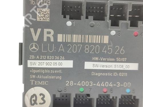 Electronic module MERCEDES-BENZ E-CLASS Coupe (C207) E 350 CDI (207.322) | BP28584307M83 