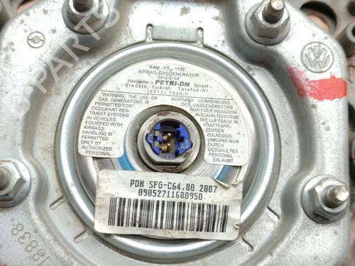 Driver airbag VW TOURAN (1T1, 1T2) 2.0 TDI 16V | BP16518543C9 