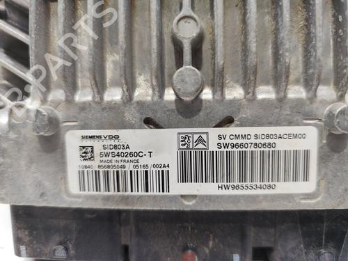 Engine control unit (ECU) CITROËN C5 II (RC_)  | BP25793325M57 