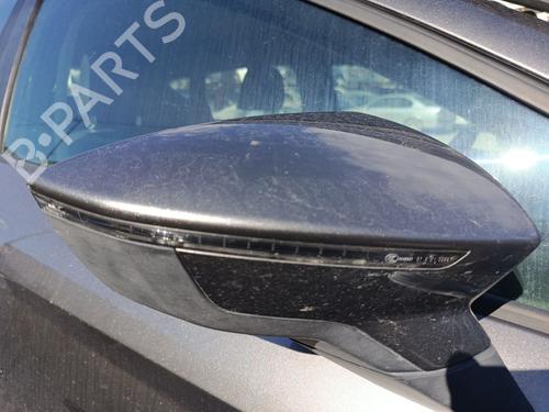 Used Right mirror SEAT LEON (5F1) 1.6 TDI (105 hp) 33182875