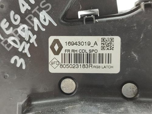 Front right lock RENAULT MEGANE IV Hatchback (B9A/M/N_) 1.3 TCe 115 (B9N9) | BP30579900C97 - Image 5