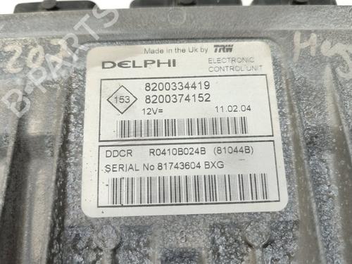 Engine control unit (ECU) RENAULT MEGANE II Saloon (LM0/1_)  | BP22903587M57 