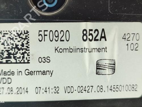 Instrument cluster SEAT LEON (5F1)  | BP16506886C47 
