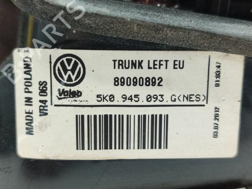 Left tailgate light VW GOLF VI (5K1)  | BP17727838C79 