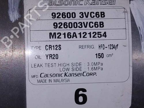 AC compressor NISSAN MICRA V (K14)  | BP31339482M34 