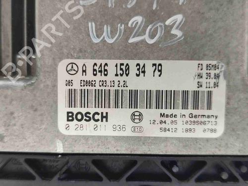 Engine control unit (ECU) MERCEDES-BENZ C-CLASS (W203) C 220 CDI (203.006, 203.008) | BP39957924M57 - Image 2