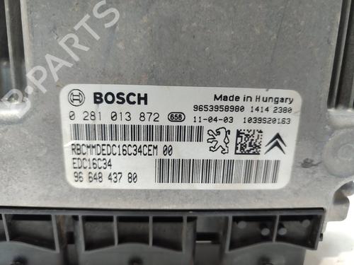 Engine control unit (ECU) CITROËN BERLINGO MULTISPACE (B9) 1.6 HDi 90 | BP22903636M57 