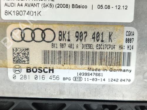 Engine control unit (ECU) AUDI A4 B8 Avant (8K5)  | BP17561339M57 