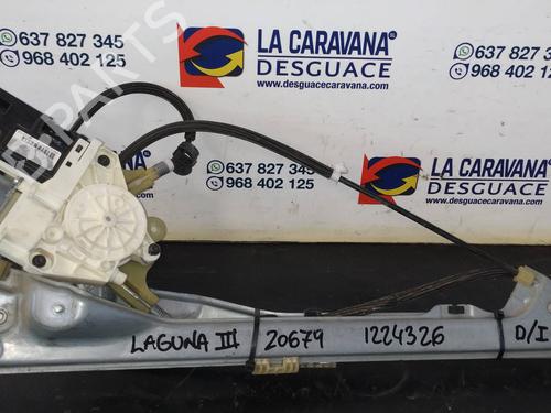 Used Front left window mechanism RENAULT LAGUNA III (BT0/1) [2007-2015]  16843257