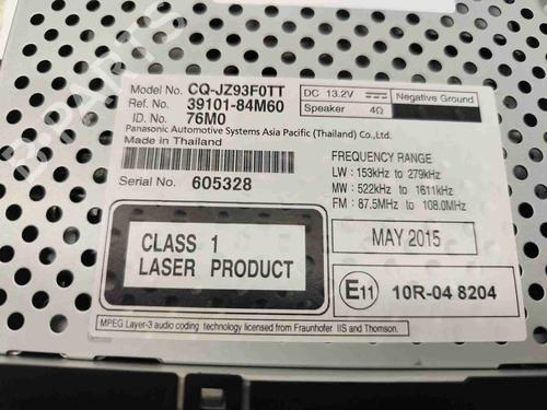 Radio SUZUKI CELERIO (LF) 1.0 (AVK310) | BP38047747E6 - Image 3