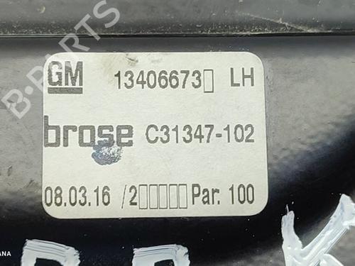 Front left window mechanism OPEL ASTRA K (B16) 1.6 CDTi (68) | BP16511113C22 