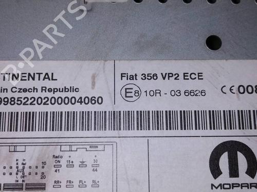 Radio FIAT TIPO Saloon (356_, 357_)  | BP16506121E6 