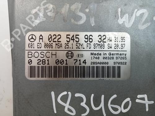 Engine control unit (ECU) MERCEDES-BENZ E-CLASS (W210) E 250 Turbo-D (210.015) | BP16509132M57 
