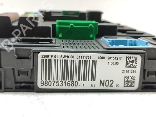 Módulo eletrónico CITROËN C4 CACTUS 1.6 BlueHDi 100 | BP31339869M83