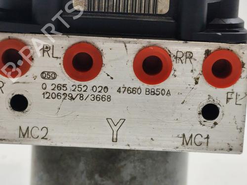 ABS pump NISSAN QASHQAI / QASHQAI +2 I (J10, NJ10, JJ10E)  | BP21026110M43 