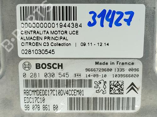 Engine control unit (ECU) CITROËN C1 (PM_, PN_) 1.0 | BP16512130M57 