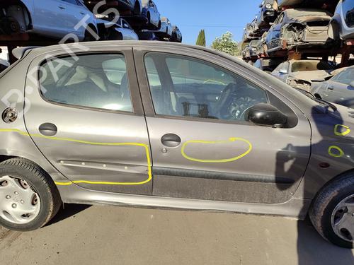 Right mirror PEUGEOT 206 Hatchback (2A/C) 1.9 D | BP19652214C27 