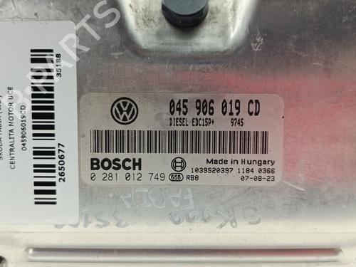 Engine control unit (ECU) SKODA FABIA II (542) | BP32361267M57 - Image 2