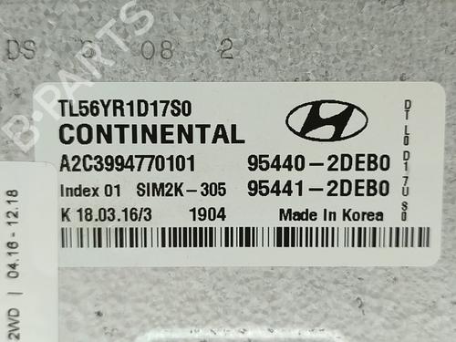 Engine control unit (ECU) HYUNDAI TUCSON (TL, TLE) 1.7 CRDi | BP16512943M57 