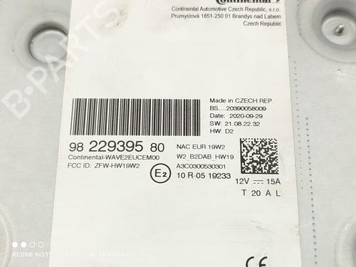 Radio CITROËN C3 III (SX)  | BP26275420E6 