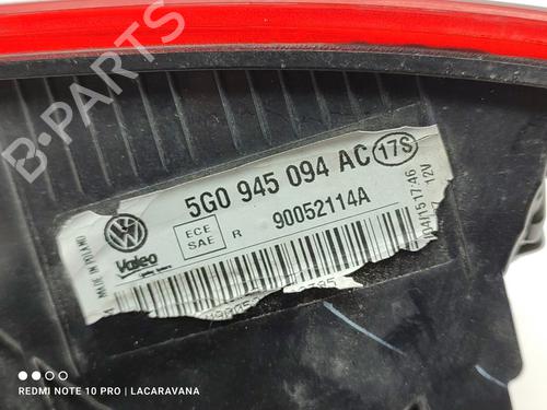 Right tailgate light VW GOLF VII (5G1, BQ1, BE1, BE2) 1.6 TDI | BP22924287C80 