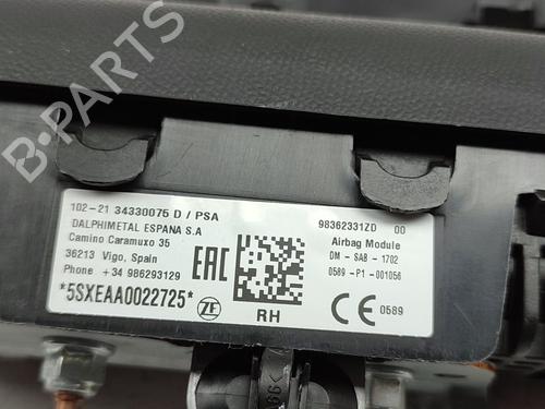 Right curtain airbag OPEL MOKKA  | BP29489063C12 