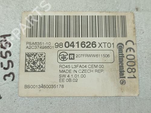 Radio CITROËN BERLINGO MULTISPACE (B9) 1.6 HDi 75 / BlueHDi 75 | BP21844971E6 