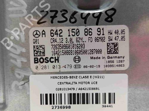Engine control unit (ECU) MERCEDES-BENZ E-CLASS (W211) E 280 CDI (211.020) | BP39991678M57 - Image 2