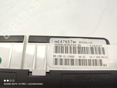 Instrument cluster PEUGEOT 508 SW I (8E_) 2.0 BlueHDi 150 | BP18026100C47 