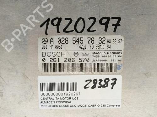 Engine control unit (ECU) MERCEDES-BENZ CLK Convertible (A208) CLK 230 Kompressor (208.447) | BP16511049M57 